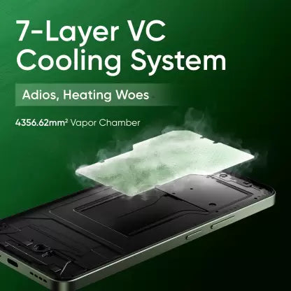 realme P1 5G 8GB/256GB Peacock Green