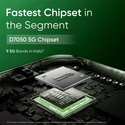realme P1 5G 8GB/256GB Peacock Green