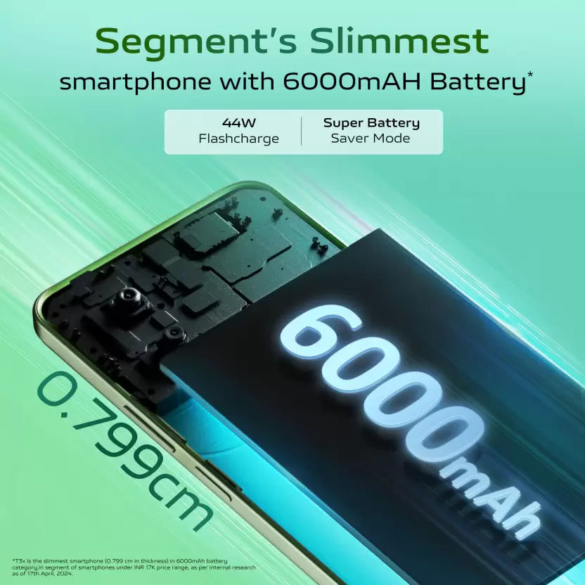 Vivo T3 X 5G 8GB/128GB Celestial Green