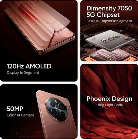 realme P1 5G 6GB/128GB Phoenix Red