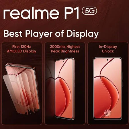 realme P1 5G 6GB/128GB Phoenix Red
