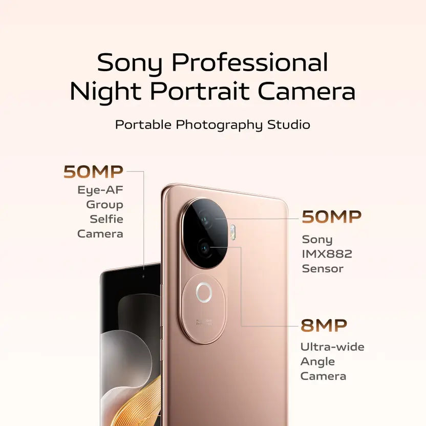 Vivo V40E 5G 8GB/128GB Royal Bronze