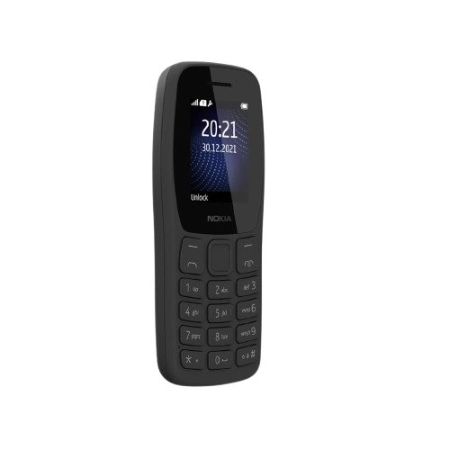 Nokia 105 Classic Single SIM Charcoal / Blue