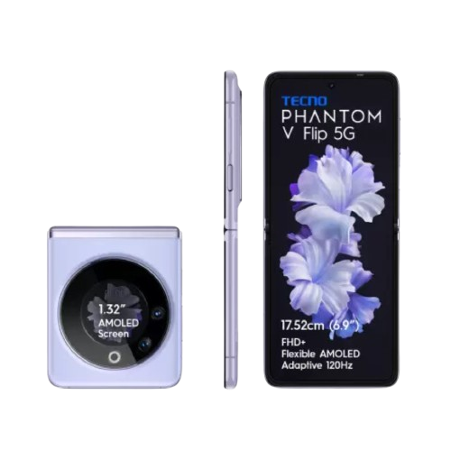 Tecno Phantom V Flip 5G 8GB/256GB Mystic Dawn / Iconic Black