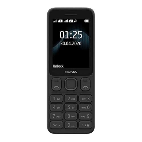 Nokia 125 Dual Sim  Black / White