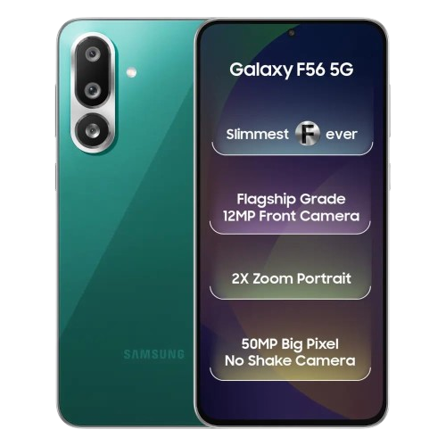 Samsung Galaxy F56 5G – Green Violet (8GB/128GB, 8GB/256GB)