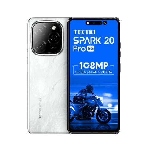 Tecno Spark 20 pro 5G 8GB/128GB Glossy White / Neon Green / Startrail Black