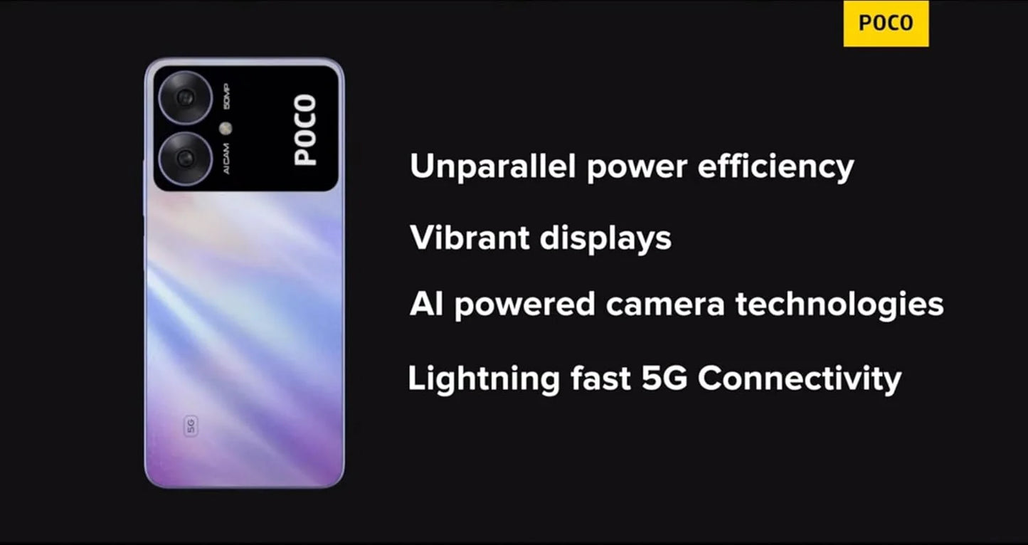 Poco M6 5G 8GB/256GB Blue / Black / Green