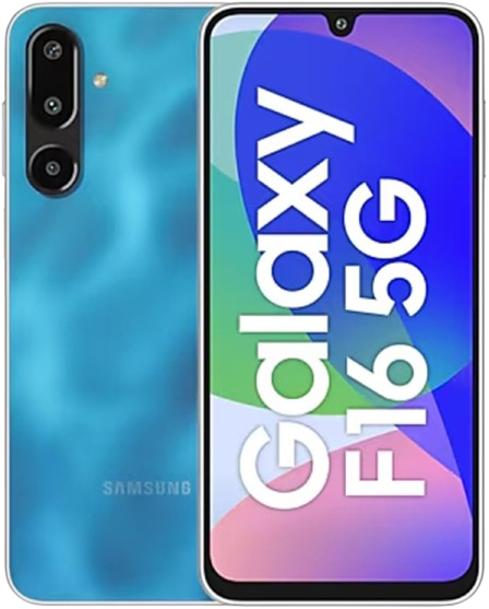 Samsung Galaxy F16 5G – Fast, Stylish & Power-Packed | Vibing Blue