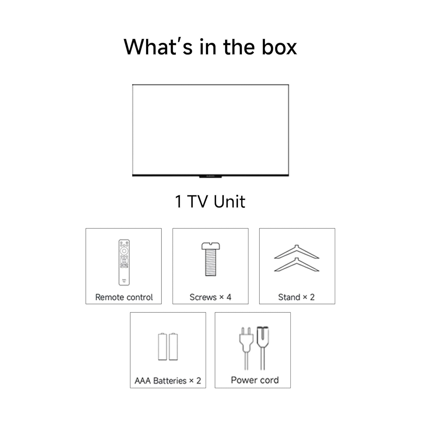 Xiaomi 4K TV X 43 (2025)