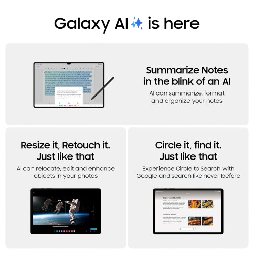 Samsung Galaxy Tab S9 5G – 8GB/128GB Graphite | Flagship Power in a Sleek Design