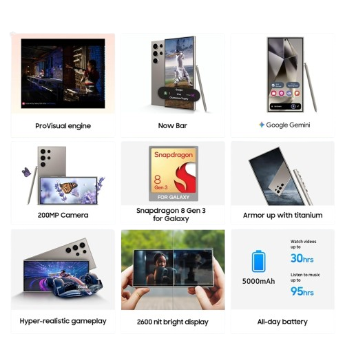 Samsung Galaxy S24 Ultra 5G – The Ultimate Titanium Flagship