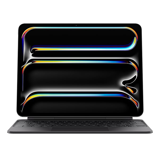 Apple iPad Magic Keyboard Case for iPad Pro 13″ (M4), Great Typing Experience, Built-in trackpad, Function Row, US English — Black