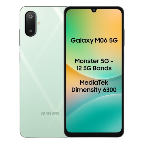 Samsung Galaxy M06 5G – Sage Green (6GB/128GB)