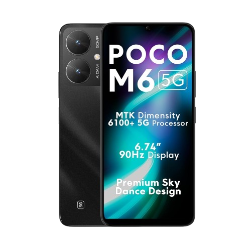 Poco M6 5G 4GB/64GB Black