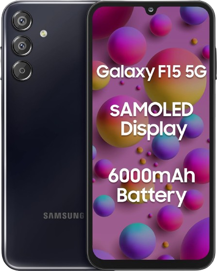 Samsung Galaxy F15 5G – Super AMOLED Power Performer | 6GB/128GB