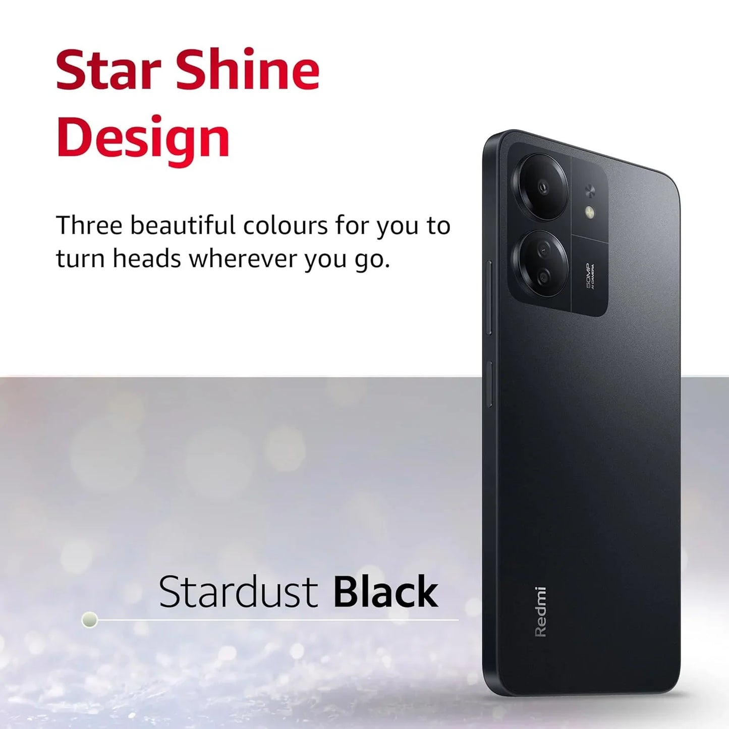 Xiaomi Redmi 13C 8GB/256GB Stardust Black / Starshine Green