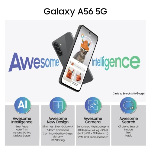Samsung Galaxy A56 5G – Fast, Smooth & Powerful