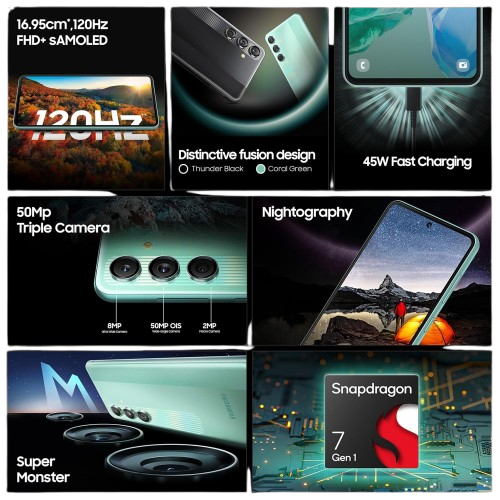 Samsung Galaxy M55s 5G (8GB/128GB) – Smooth Speed, Stunning Display, Super Performance