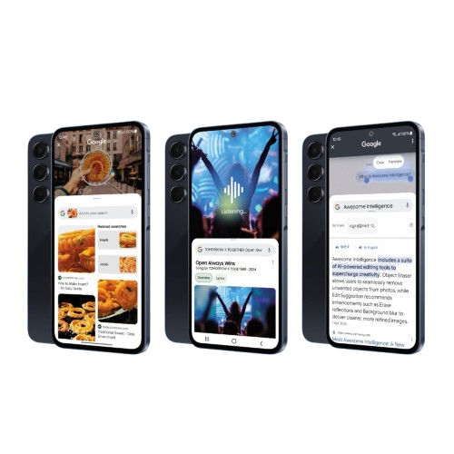 Samsung Galaxy A55 5G (12GB/256GB) – Awesome Navy & Ice Blue | 50MP OIS Camera | 120Hz AMOLED