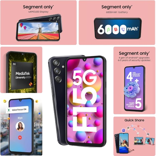 Samsung Galaxy F15 5G – Super AMOLED Power Performer | 6GB/128GB