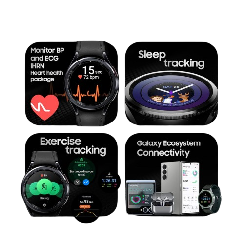 Samsung Galaxy Watch 6 Classic LTE 47mm – Silver | Premium Style, Powerful Performance