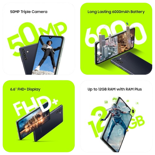 Samsung Galaxy M13 (4GB/64GB | Green) – Power Meets Style