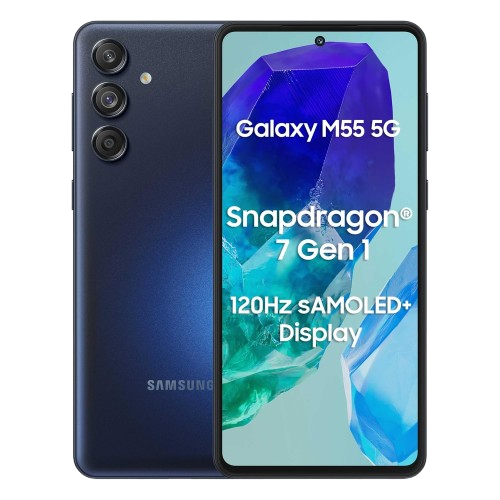 Samsung Galaxy M55 5G (12GB/256GB | Black) – Superfast, Super Smooth, Super Powerful