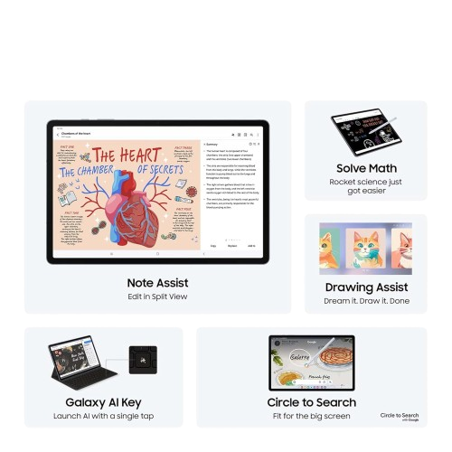 Samsung Galaxy Tab S10 Plus Wi-Fi (12GB/256GB) – Platinum Silver | Ultimate Power & Performance