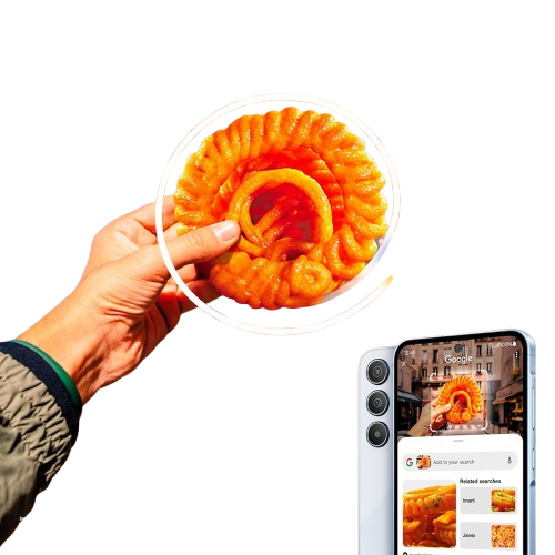 Samsung Galaxy A55 5G (12GB/256GB) – Awesome Navy & Ice Blue | 50MP OIS Camera | 120Hz AMOLED