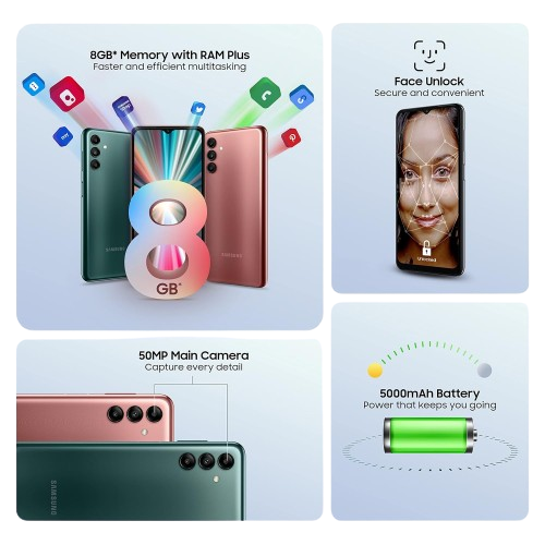 Samsung Galaxy A04 – 4GB/64GB & 4GB/128GB