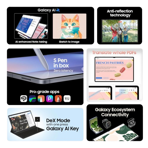 Samsung Galaxy Tab S10 Ultra 5G – 12GB/512GB Moonstone Gray | Ultimate Ultra-Flagship Tablet