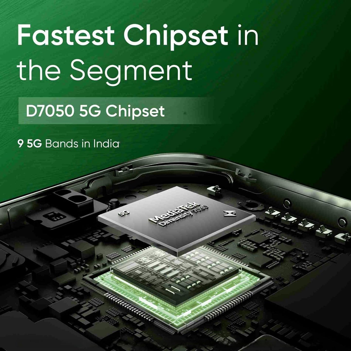 realme P1 5G 8GB/256GB Peacock Green