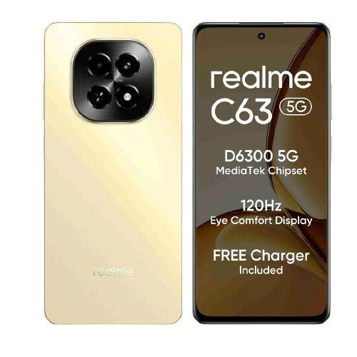 realme C63 5G 6GB/128GB Starry Gold
