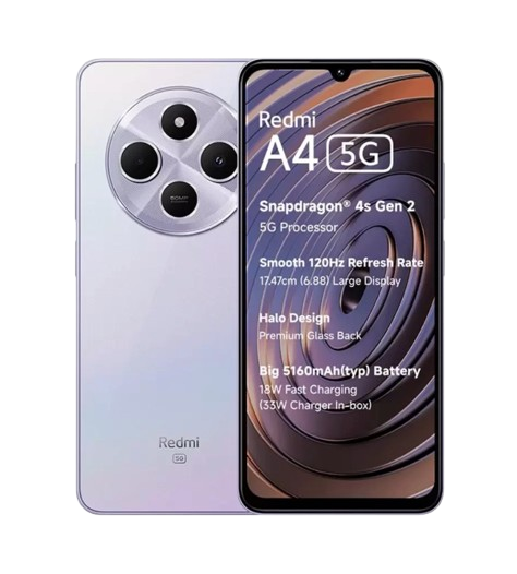 Xiaomi Redmi A4 5G 4GB/128GB Sparkle Purple / Starry Black