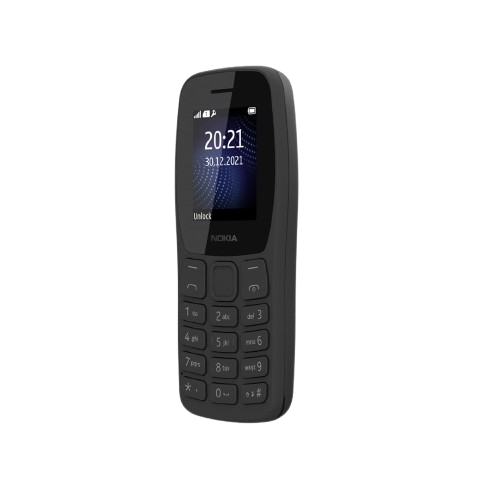 Nokia 105 Singel Sim Charcoal