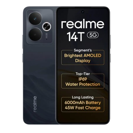 realme 14T 5G 8GB/128GB Lighting Purple/Obsidian Black/Surf Green