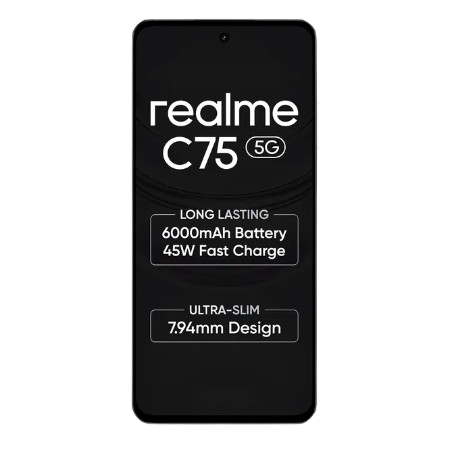 realme C75 5G 6GB/128GB Lili White/Midnight Lily/Purple Blossom