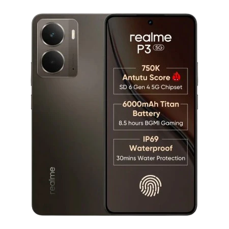 realme P3 5G 6GB/128GB Comet Grey