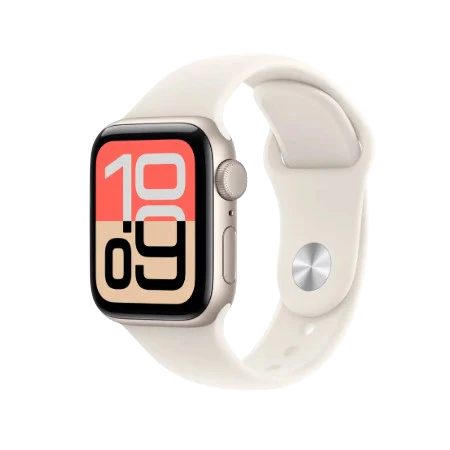 Apple Watch SE 3 GPS 40mm Starlight / Midnight Aluminium Case with Starlight / Midnight Sport Band - S/M / M/L