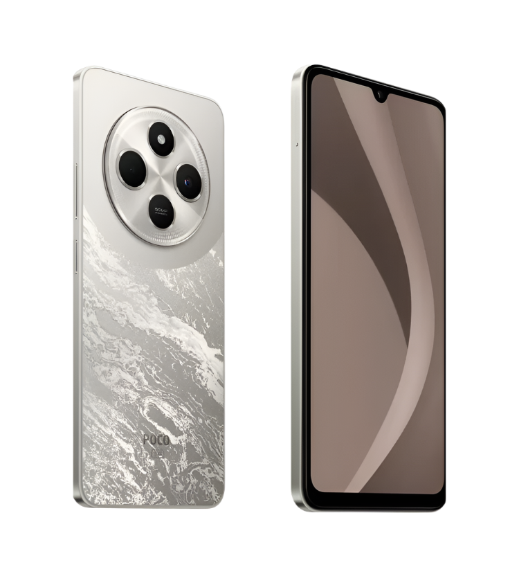 Poco C75 5G 4GB/64GB Silver / Green / Aqua
