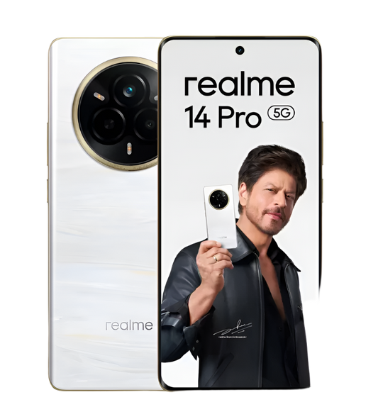 realme 14 Pro 5G 8GB/128GB Pearl White / Monet Purple / Suede Grey