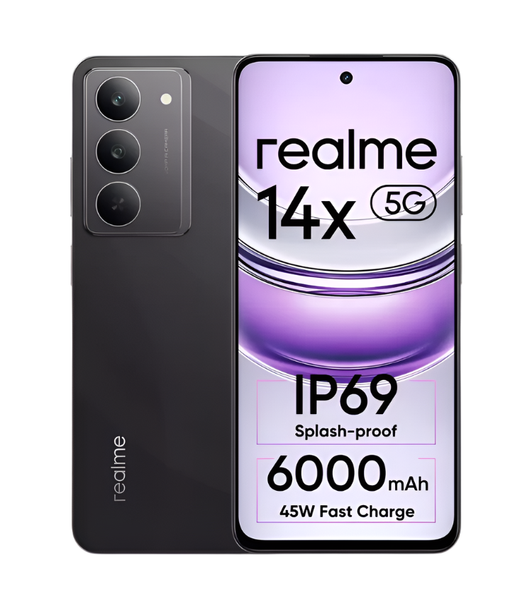 realme 14X 5G 6GB/128GB Golden Glow / Crystal Black / Jewel Red
