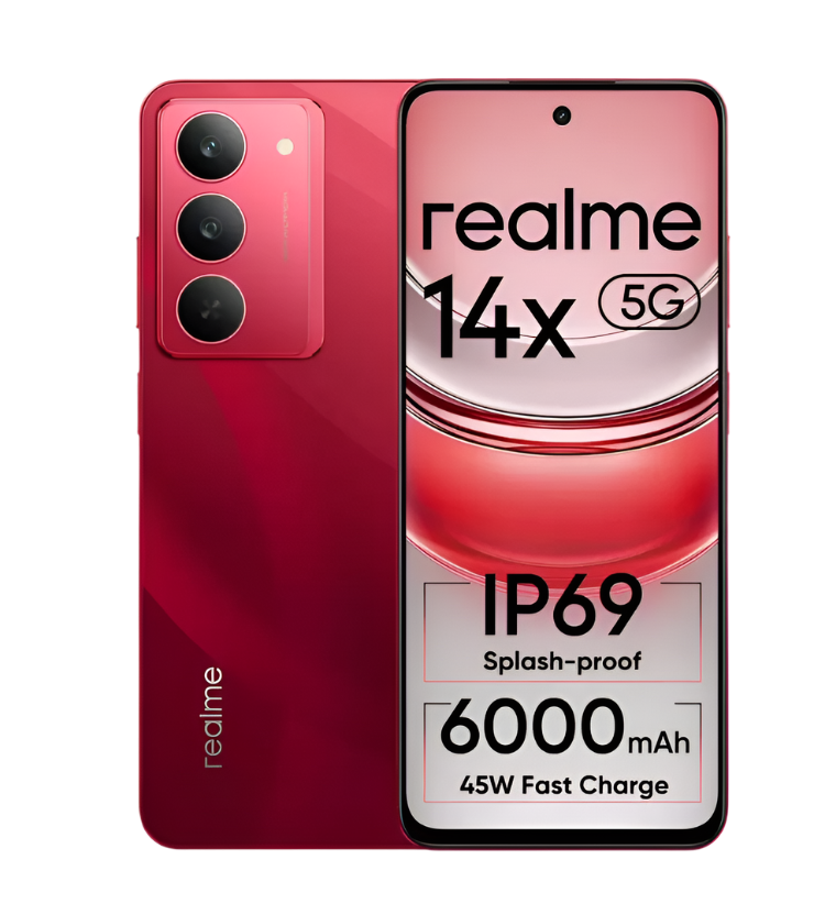 realme 14X 5G 6GB/128GB Golden Glow / Crystal Black / Jewel Red