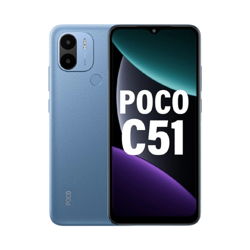 Poco C51 6GB/128GB Royal Blue / Power Black