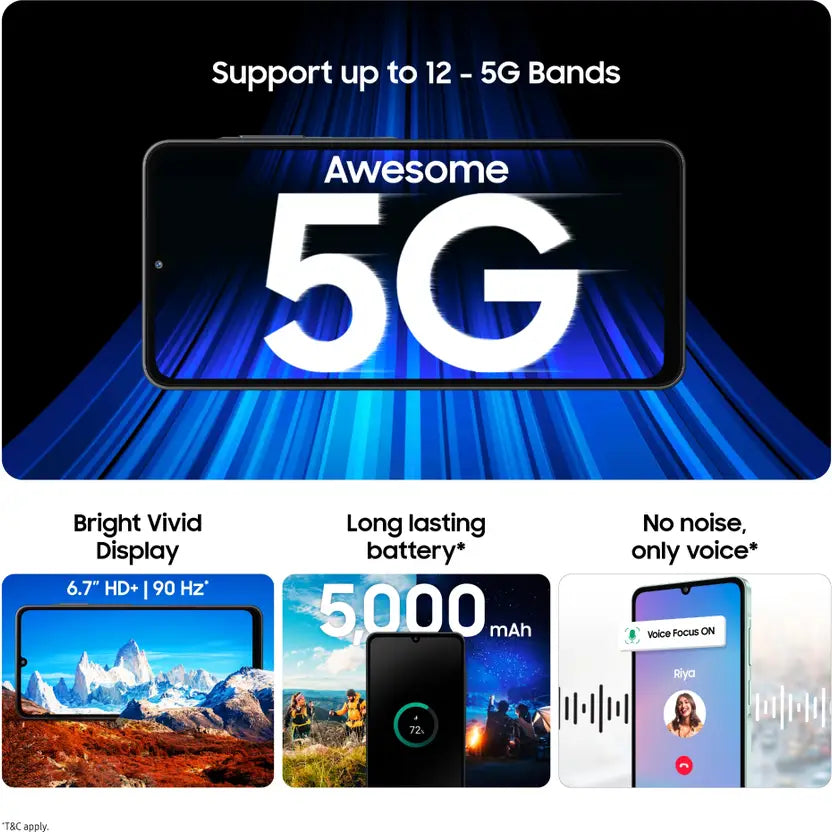 Samsung Galaxy A06 5G 4GB/64GB Light Gray / Black / Light Green