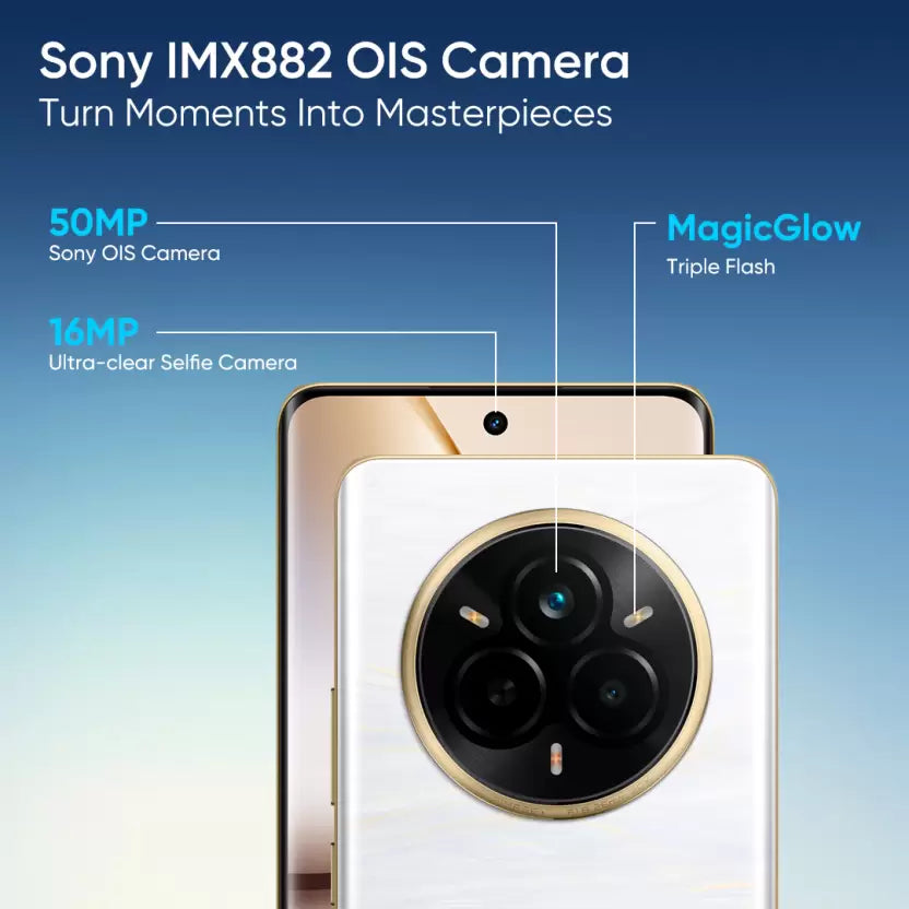 realme 14 Pro 5G 8GB/128GB Pearl White / Monet Purple / Suede Grey