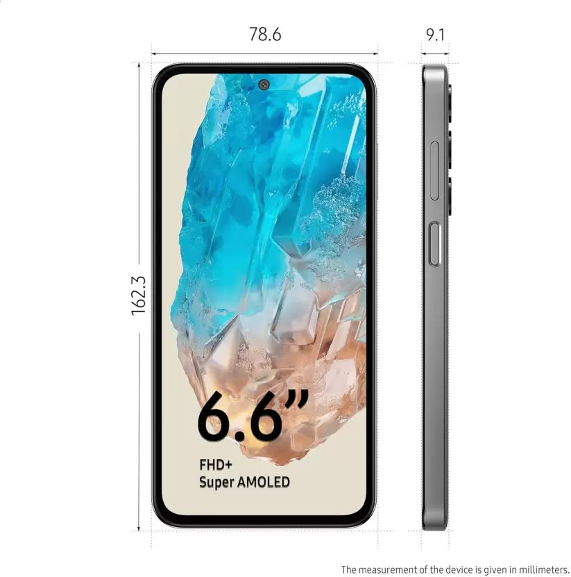 Samsung M35 5G 6GB/128GB Monlight Blue / Darkbreak Blue / Thunder Grey