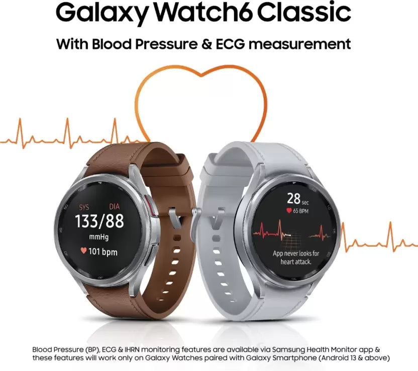 Samsung:Galaxy Watch 6 Lte 47mm Silver