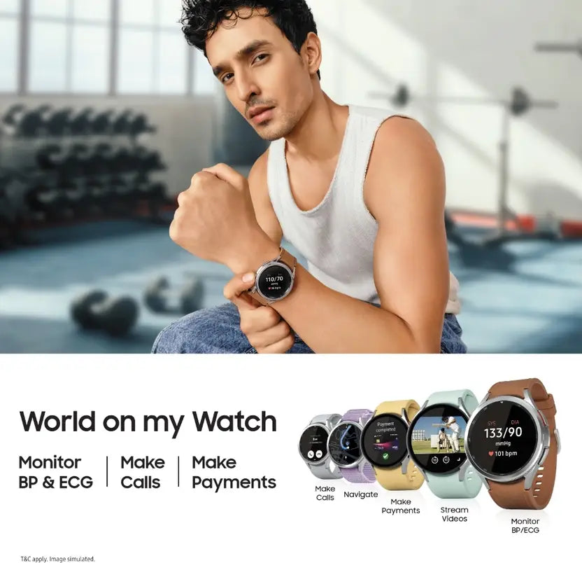 Samsung:Galaxy Watch 6 Lte 47mm Silver